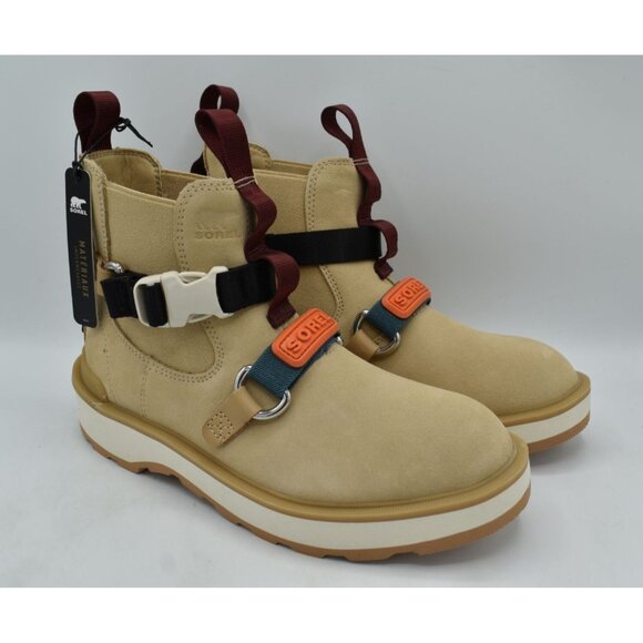 Sorel Womens Size 7 Hi-Line EQ Ceramic Suede Waterproof Chelsea Boots Shoes - Picture 3 of 9